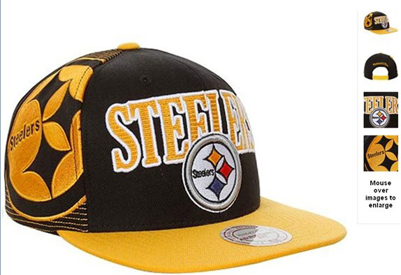 Pittsburgh Steelers NFL Snapback Hat 60D7
